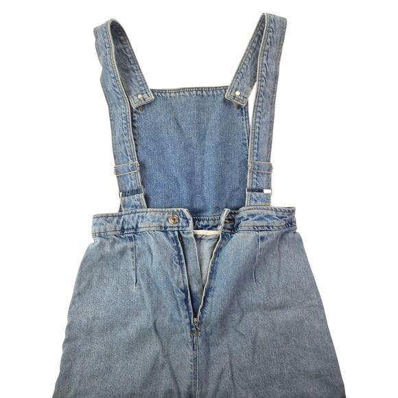 Topshop | Wide Leg-Cropped-Overalls | Size 4 - Picture 6 of 7